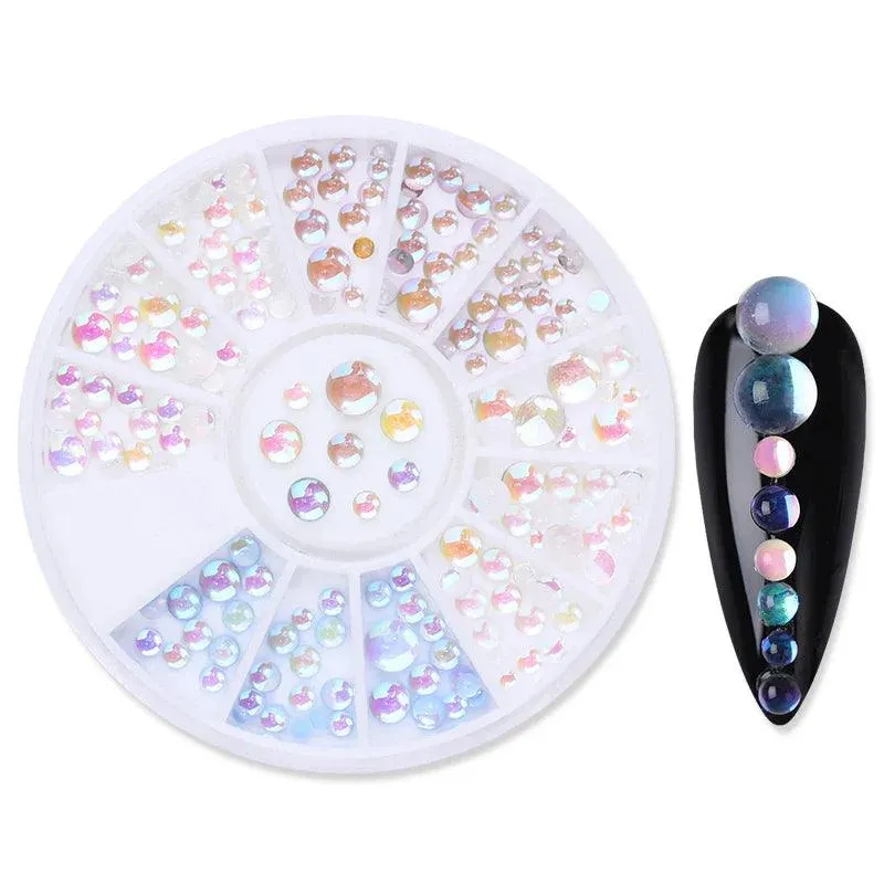 Dazzling Rhinestone and Crystal Gem Set for Stunning 3D Nail Art