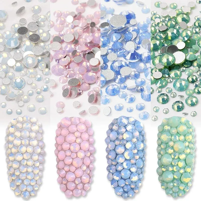 Dazzling Rhinestone and Crystal Gem Set for Stunning 3D Nail Art