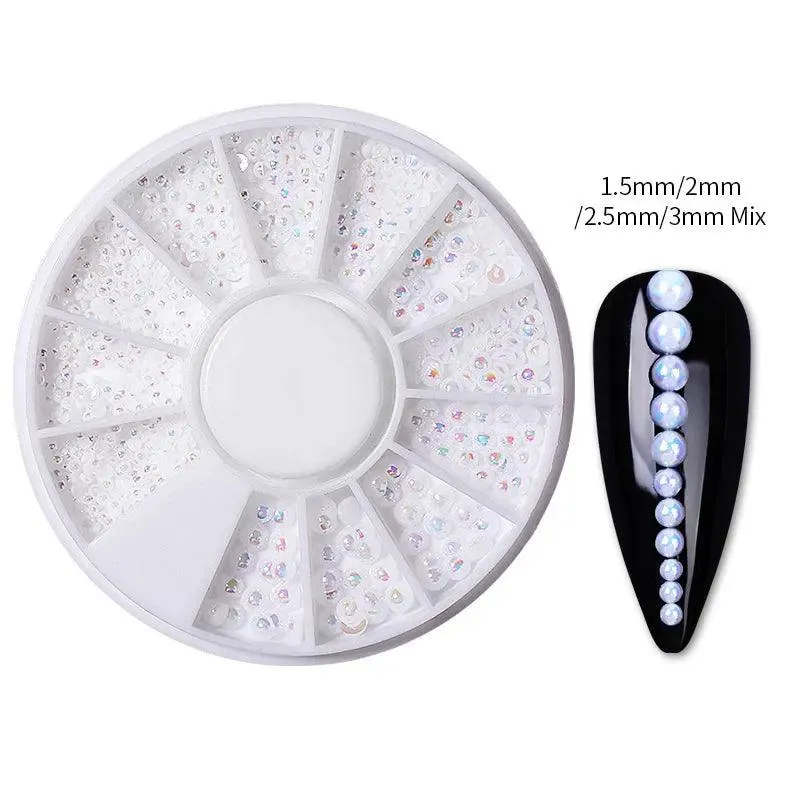 Dazzling Rhinestone and Crystal Gem Set for Stunning 3D Nail Art