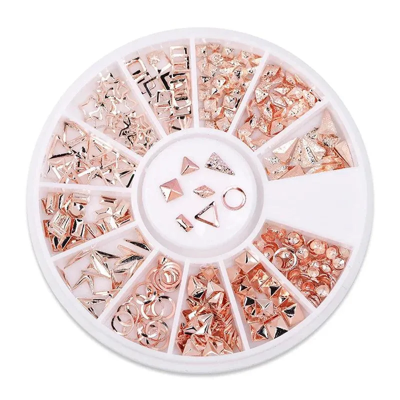 Dazzling Rhinestone and Crystal Gem Set for Stunning 3D Nail Art
