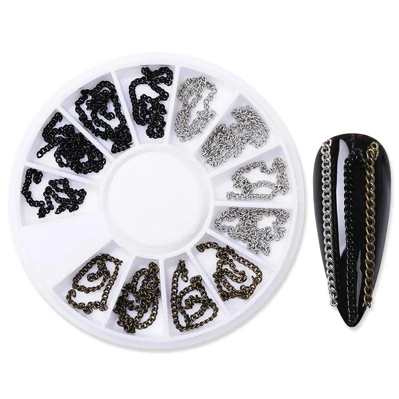 Dazzling Rhinestone and Crystal Gem Set for Stunning 3D Nail Art
