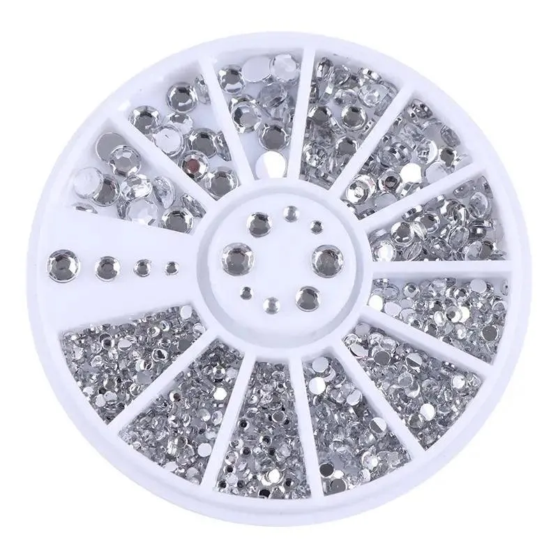 Dazzling Rhinestone and Crystal Gem Set for Stunning 3D Nail Art