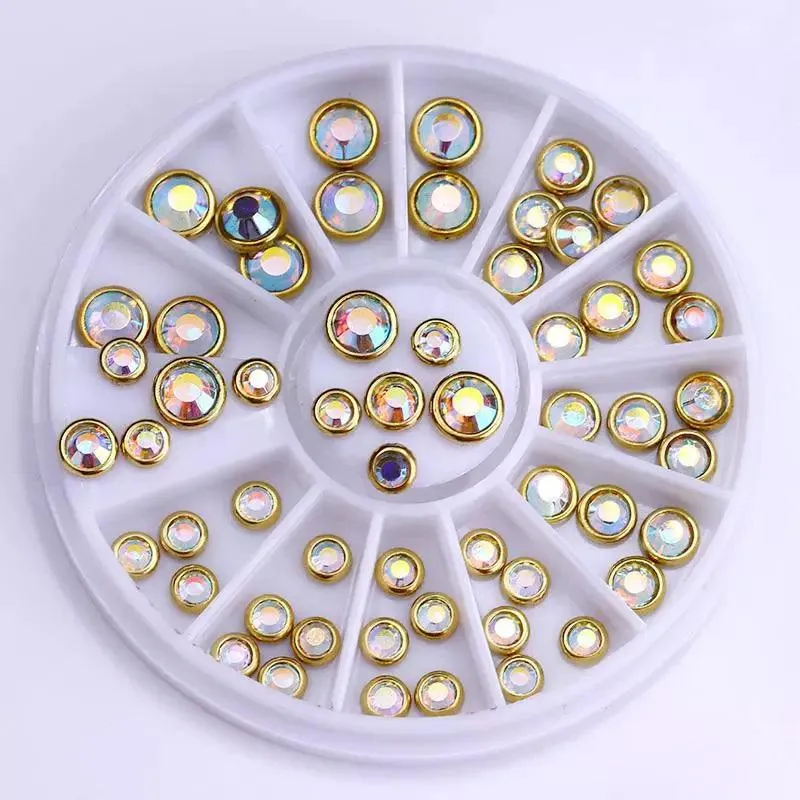 Dazzling Rhinestone and Crystal Gem Set for Stunning 3D Nail Art