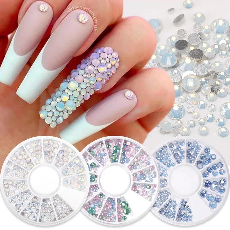 Dazzling Rhinestone and Crystal Gem Set for Stunning 3D Nail Art
