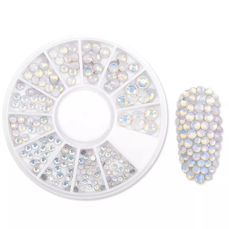 Dazzling Rhinestone and Crystal Gem Set for Stunning 3D Nail Art