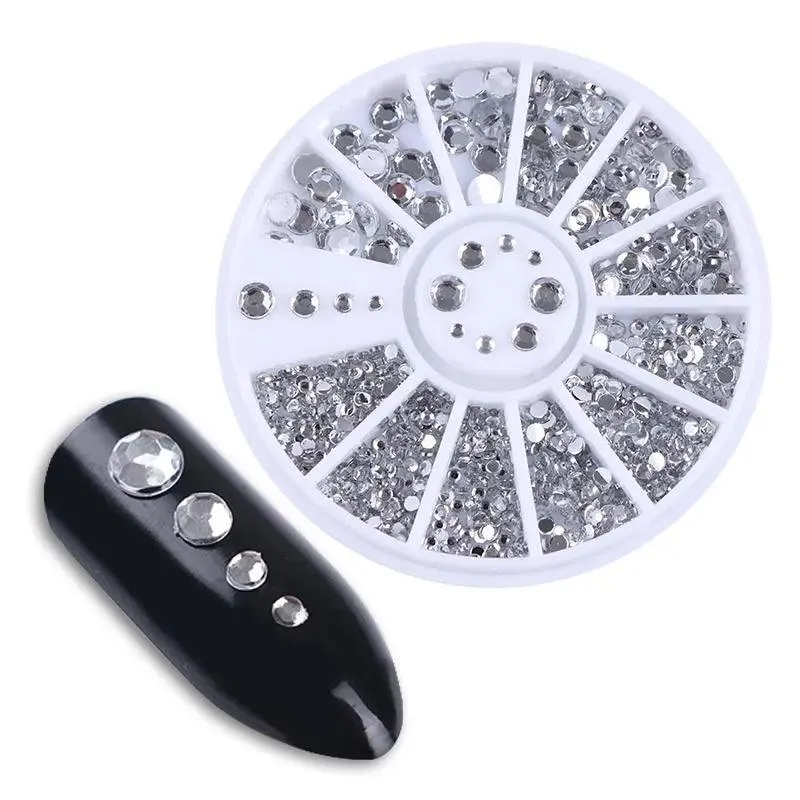 Dazzling Rhinestone and Crystal Gem Set for Stunning 3D Nail Art