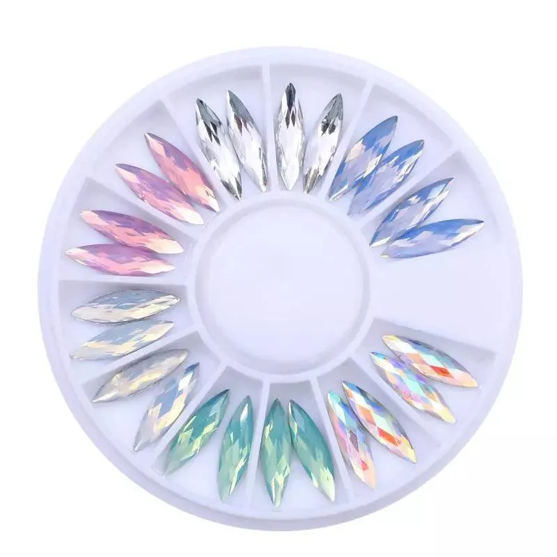 Dazzling Rhinestone and Crystal Gem Set for Stunning 3D Nail Art