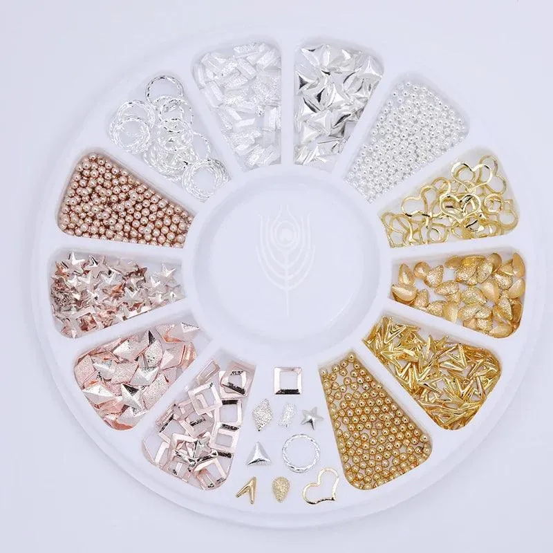 Dazzling Rhinestone and Crystal Gem Set for Stunning 3D Nail Art