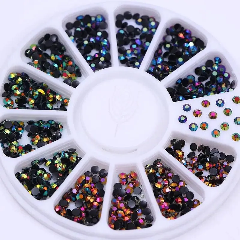 Dazzling Rhinestone and Crystal Gem Set for Stunning 3D Nail Art