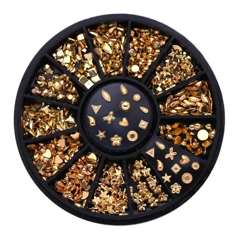 Dazzling Rhinestone and Crystal Gem Set for Stunning 3D Nail Art