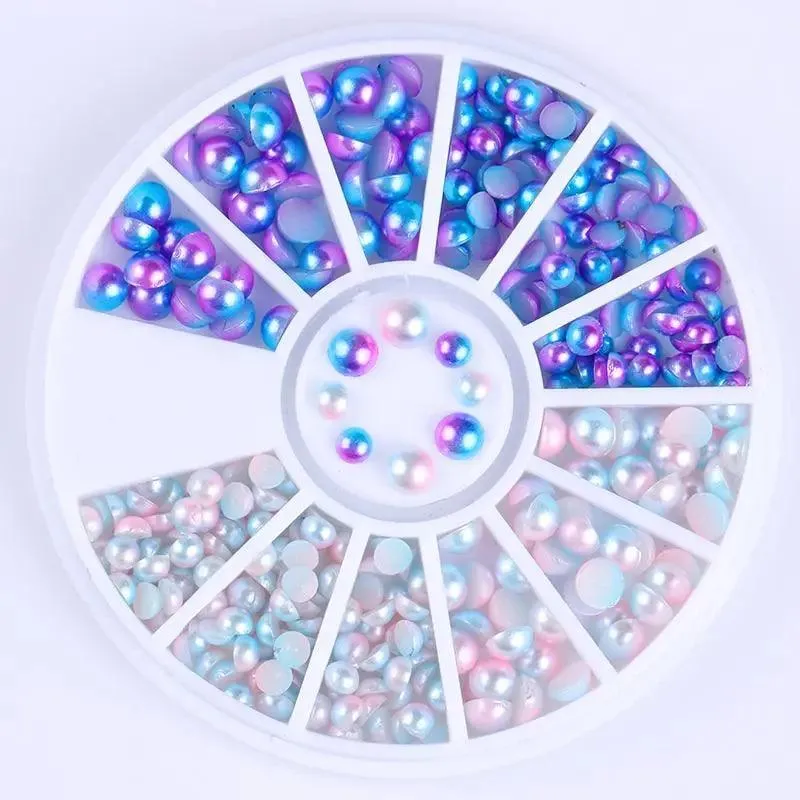 Dazzling Rhinestone and Crystal Gem Set for Stunning 3D Nail Art
