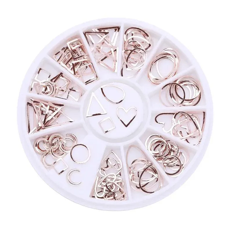 Dazzling Rhinestone and Crystal Gem Set for Stunning 3D Nail Art