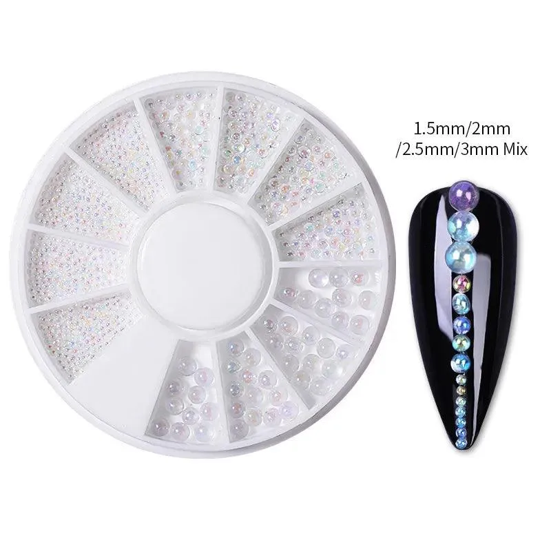 Dazzling Rhinestone and Crystal Gem Set for Stunning 3D Nail Art