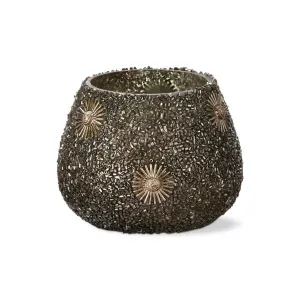 dazzling tealight holder - champagne
