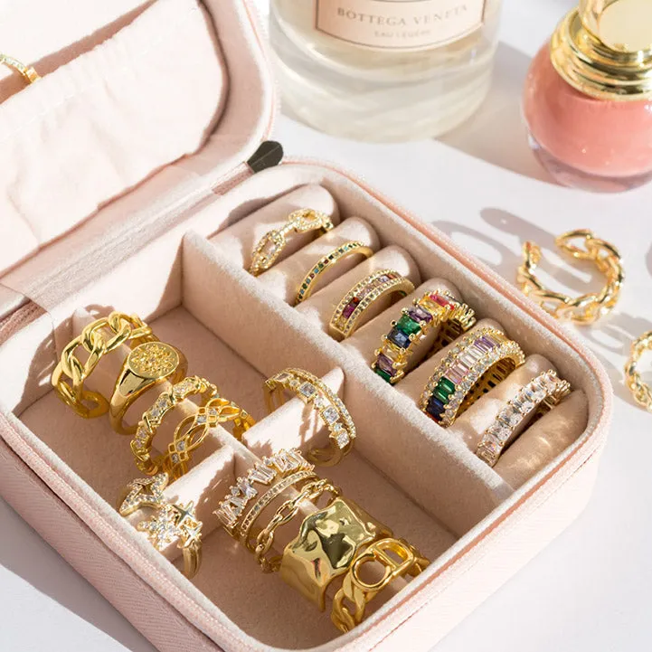 Dazzling Wide Chain Ring - ONLY 1 LEFT!