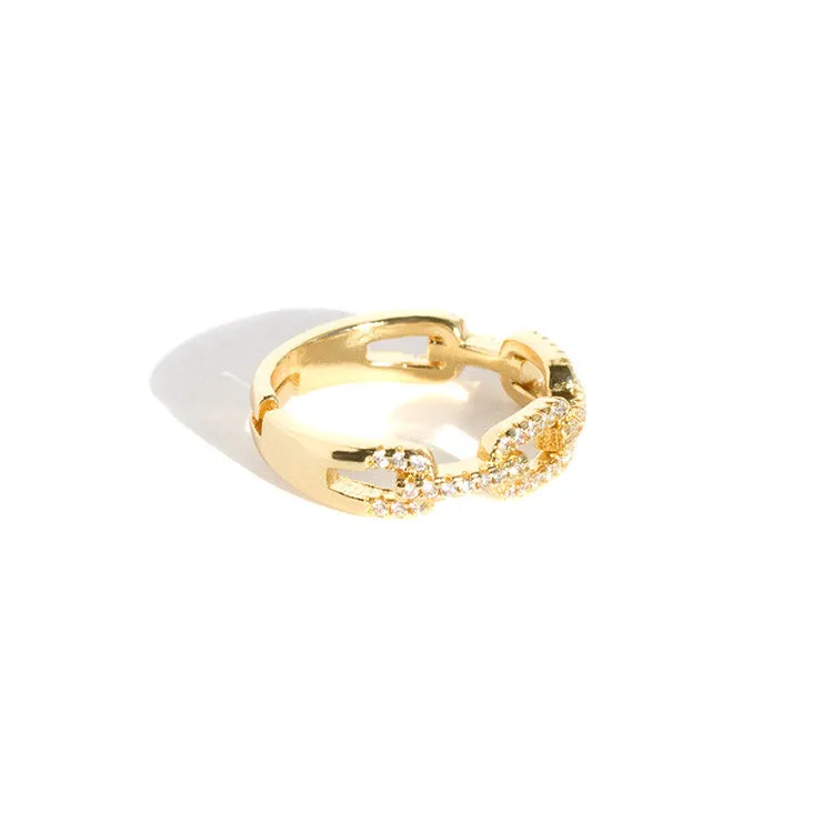 Dazzling Wide Chain Ring - ONLY 1 LEFT!