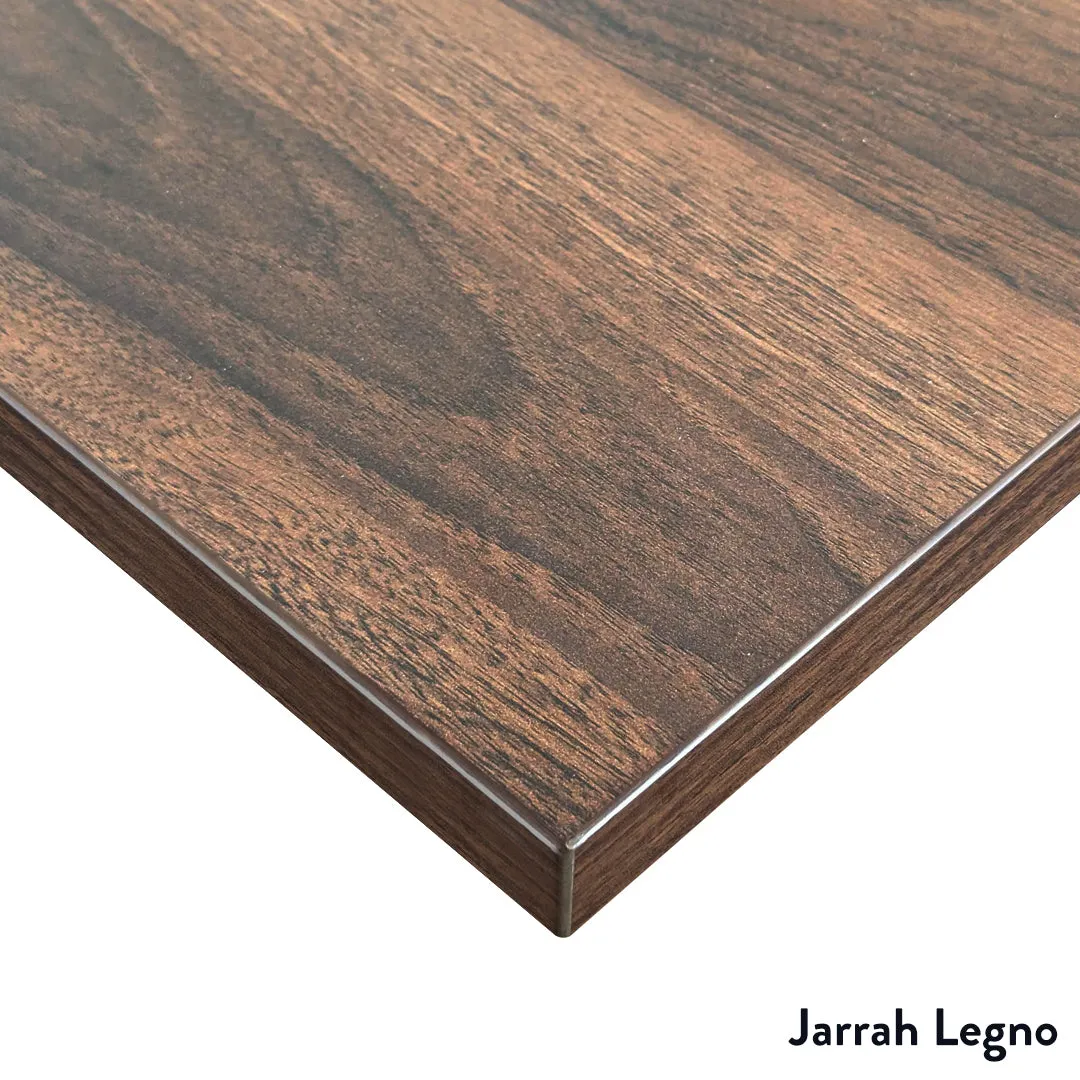 Desky Zero Melamine L-Shape Office Desk
