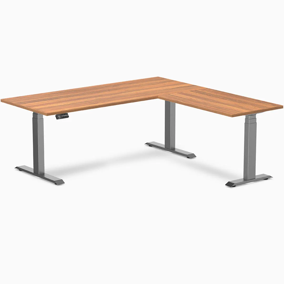 Desky Zero Melamine L-Shape Office Desk