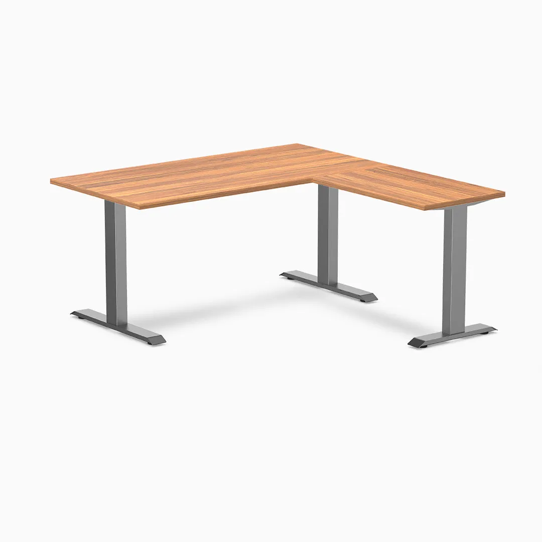 Desky Zero Melamine L-Shape Office Desk