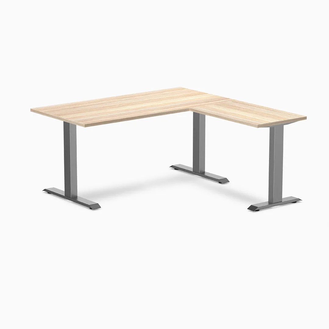 Desky Zero Melamine L-Shape Office Desk