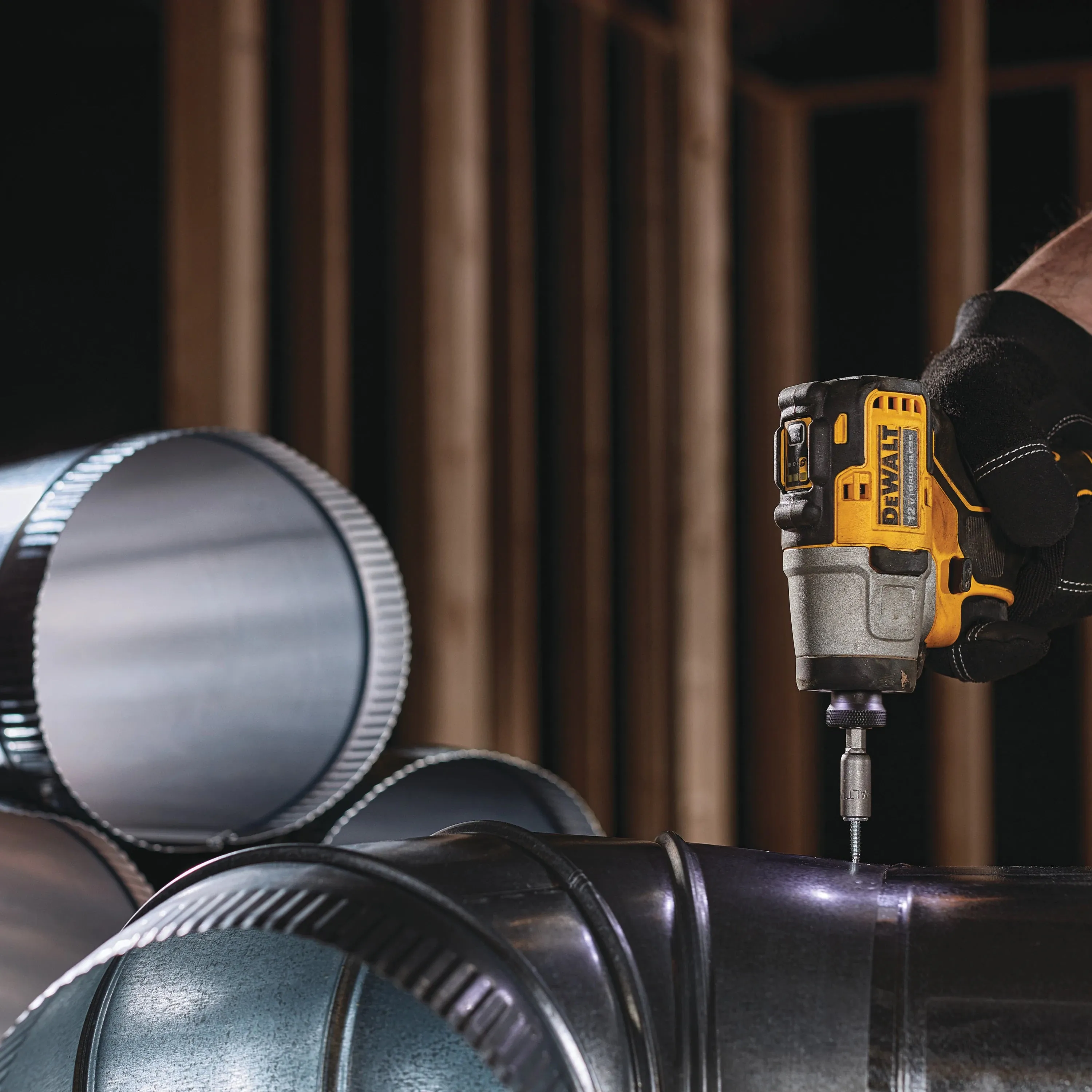 DEWALT DCF801D2 12V XR Brushless Sub-Compact Impact Driver - 2x 2Ah