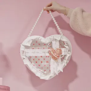 Dream Flower Gift Heart Shaped Ita Bag Gift Bag