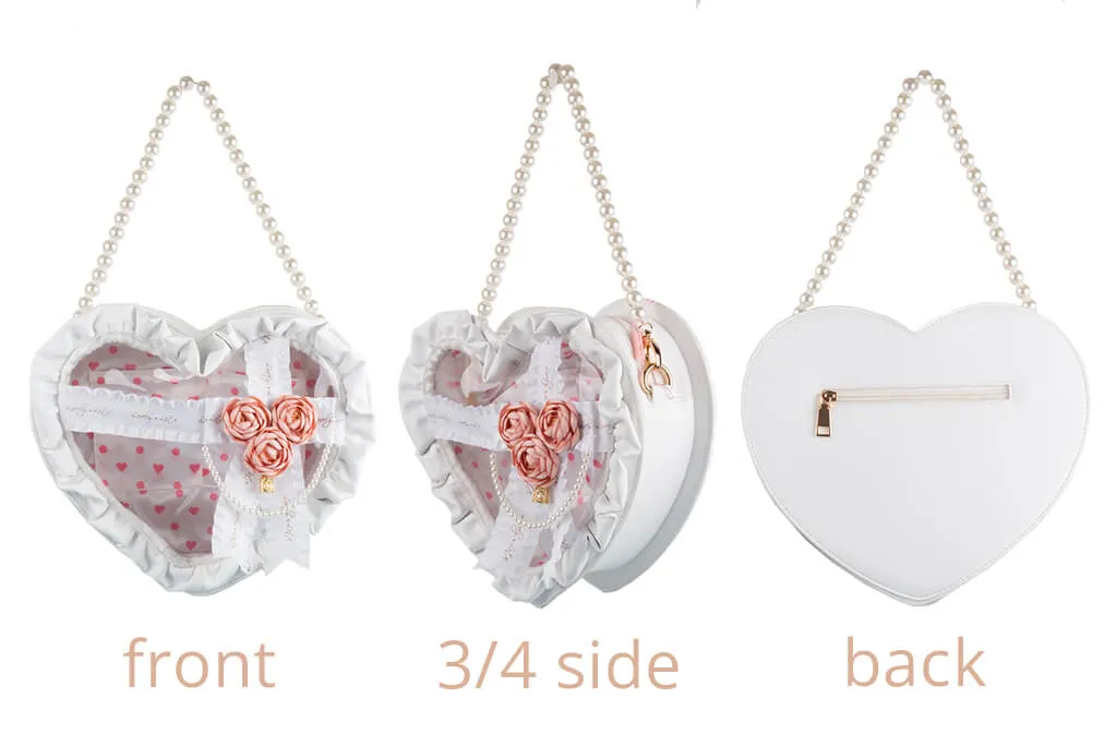 Dream Flower Gift Heart Shaped Ita Bag Gift Bag