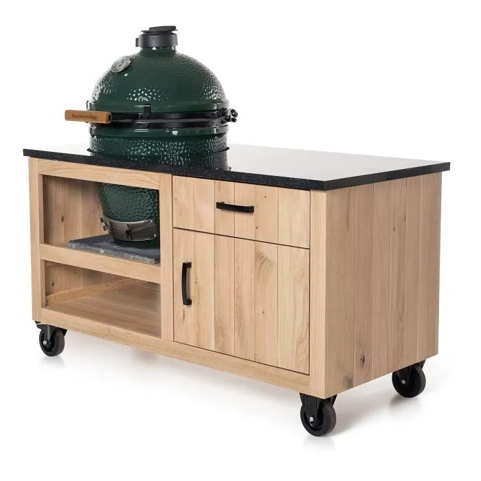 Eiken tafel compact