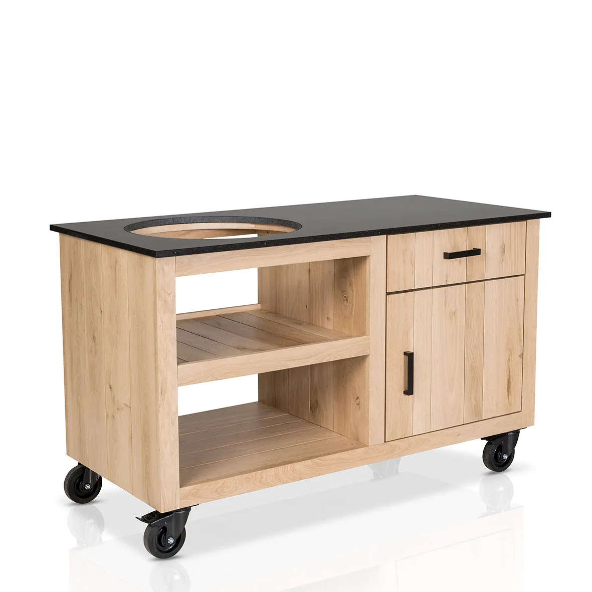 Eiken tafel compact