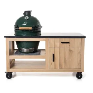 Eiken tafel compact