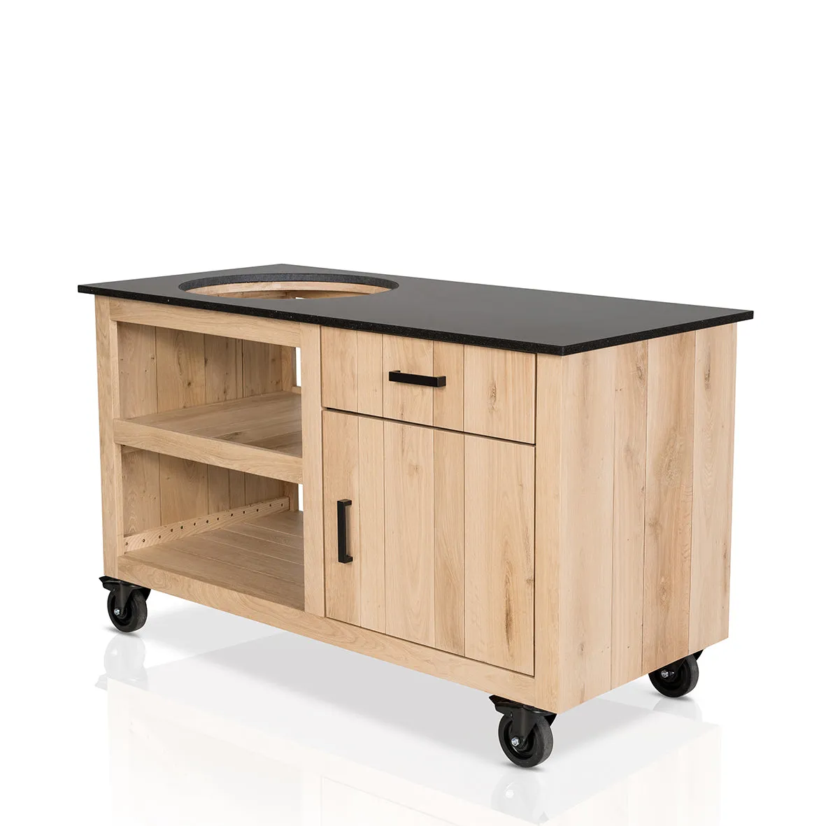Eiken tafel compact