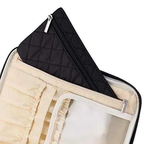 Ellis James Designs Extra Large Makeup Bag With Compartments