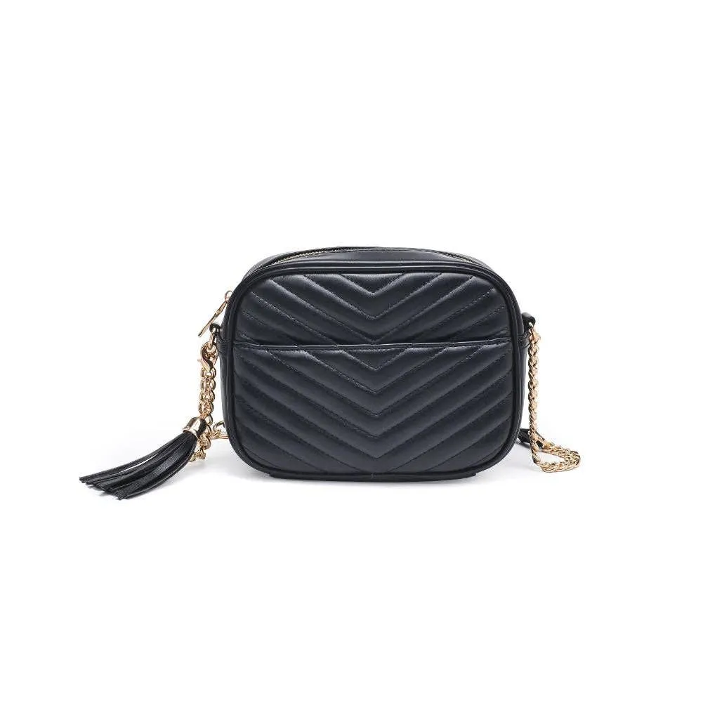 Elodie Chevron Camera Bag Crossbody