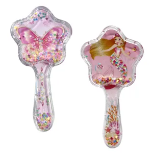 Enchanted Mermaid and Dazzling Butterfly Hair Brush