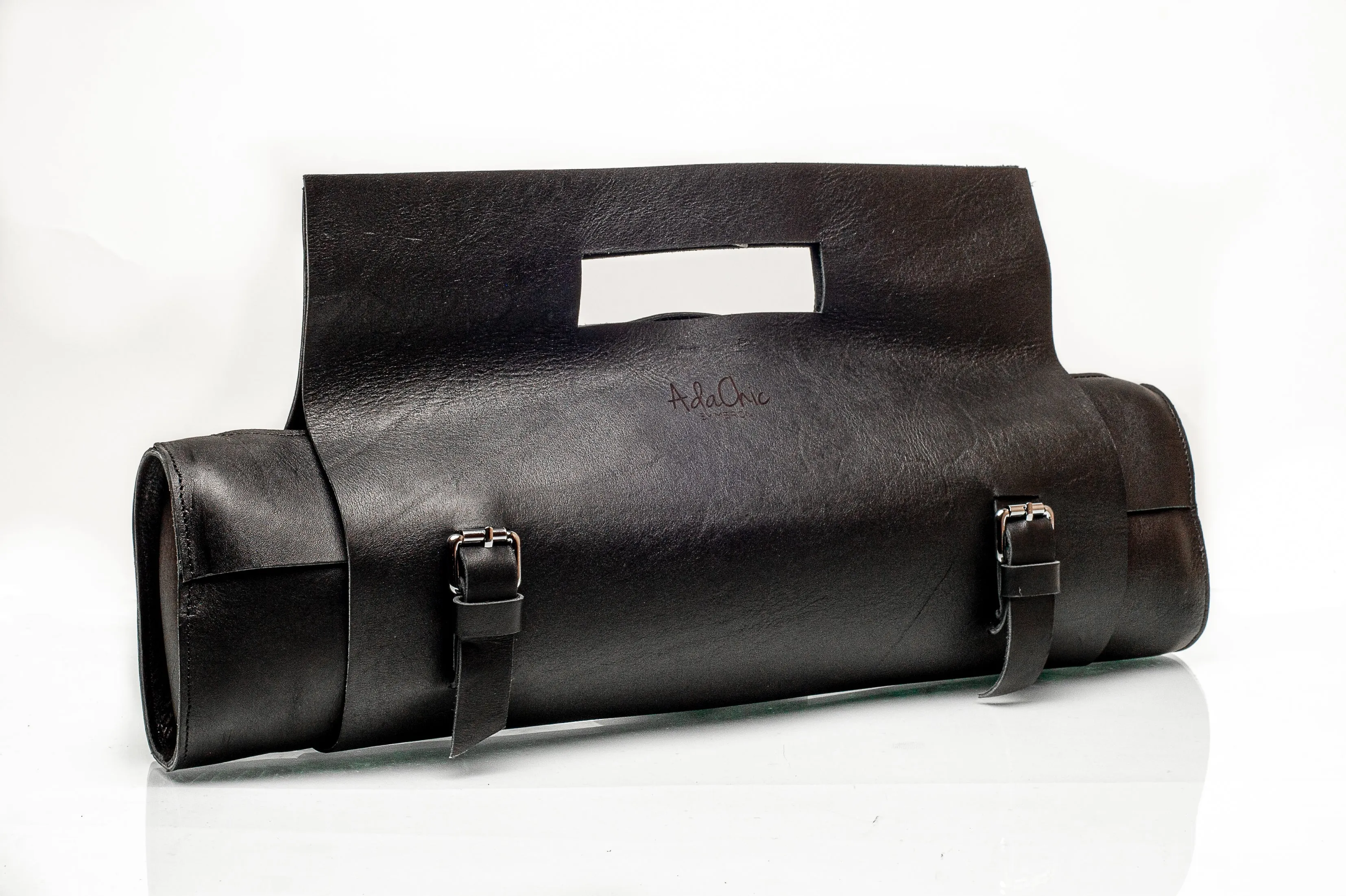 Ethiopian Leather Barrel Bag