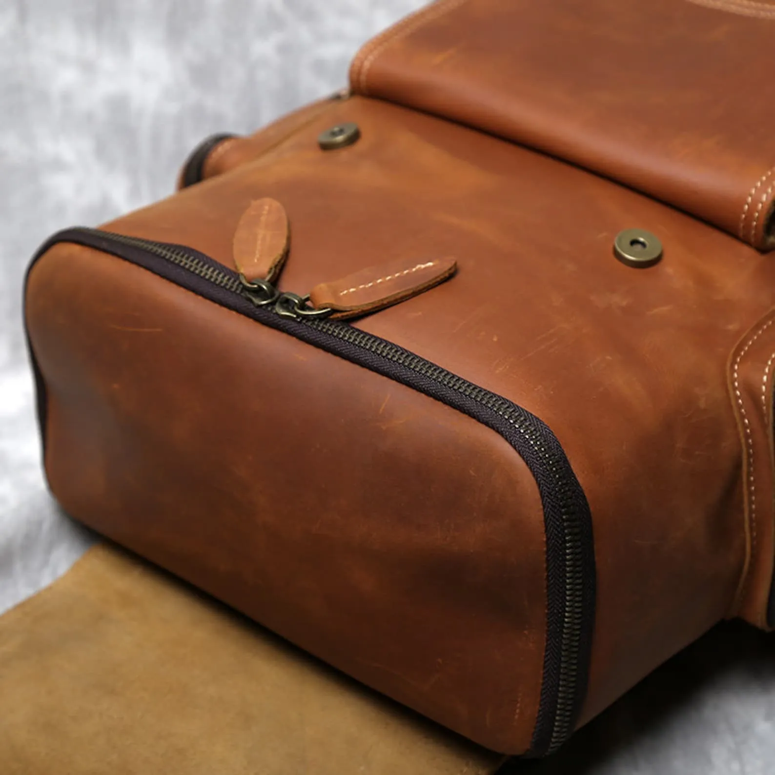 Exotic Real Leather Backpack