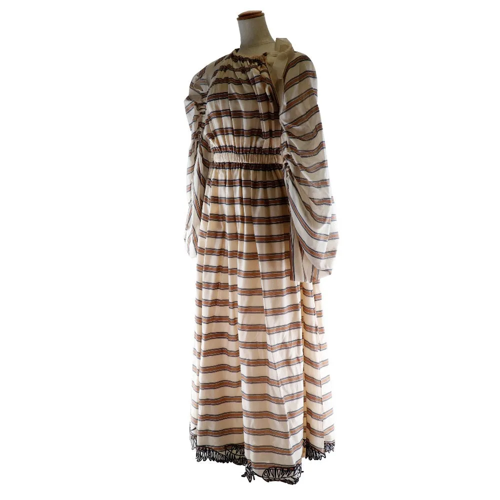 FENDI one piece FD9622 A38D Polyester, Polyurethane beige Cocktail dress Women 36 Used
