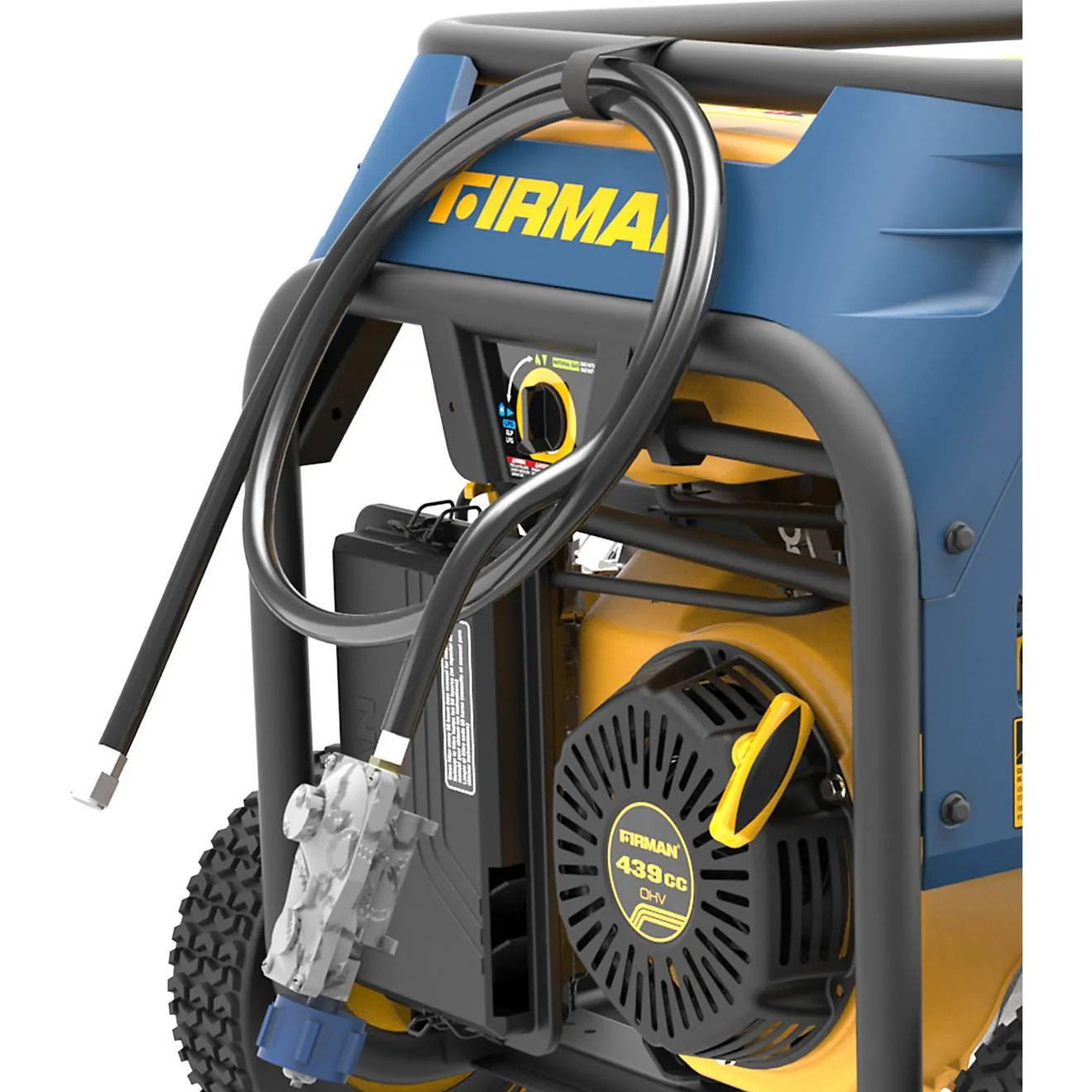 Firman T08071 8000W/10000W Electric Start Tri-Fuel Gas Propane Natural Gas Generator New