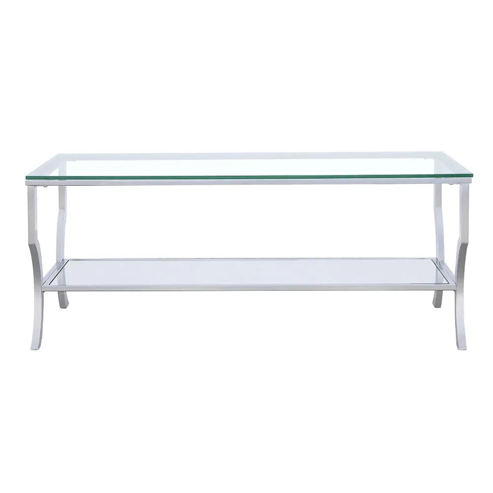G720338 Contemporary Chrome Coffee Table