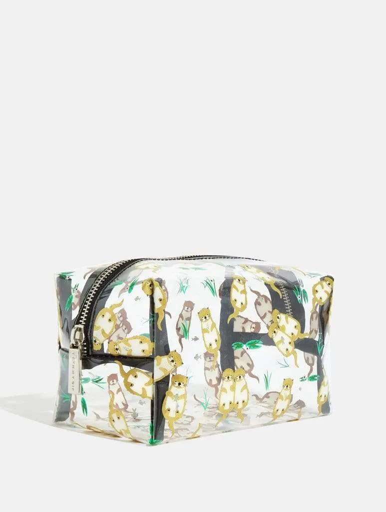 Glitter Otter Makeup Bag