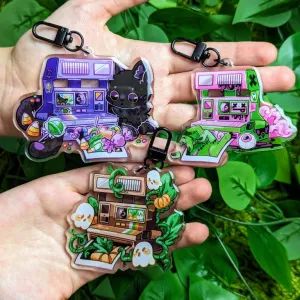 Halloween Instant Camera Keychains