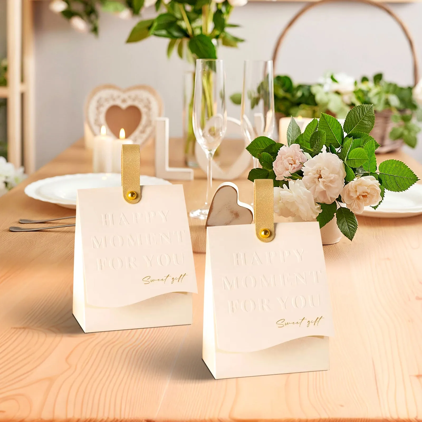 Hand Bag Gift Box, Set of 10 Premium Hand Bag Gift Box