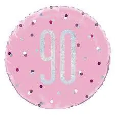 Happy Birthday 90th Balloon