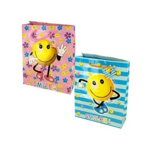 Happy Face Gift Bag ( Case of 96 )