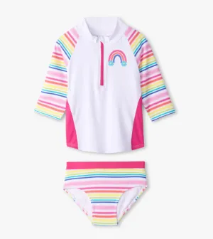 Hatley Rashguard Set - Dazzling Stripes