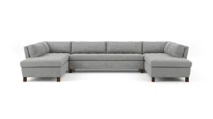 Home Sweet Home U-Shaped Bumper Sectional (75" x 144" x 75")