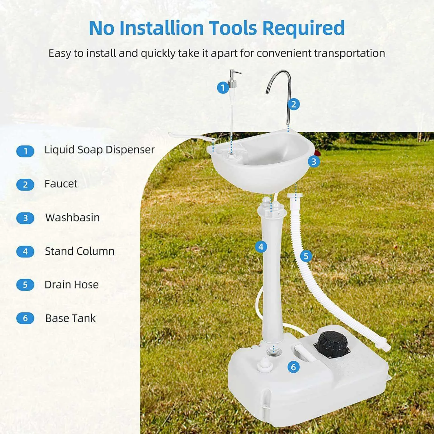 HomeStead Appliance Portable Sink