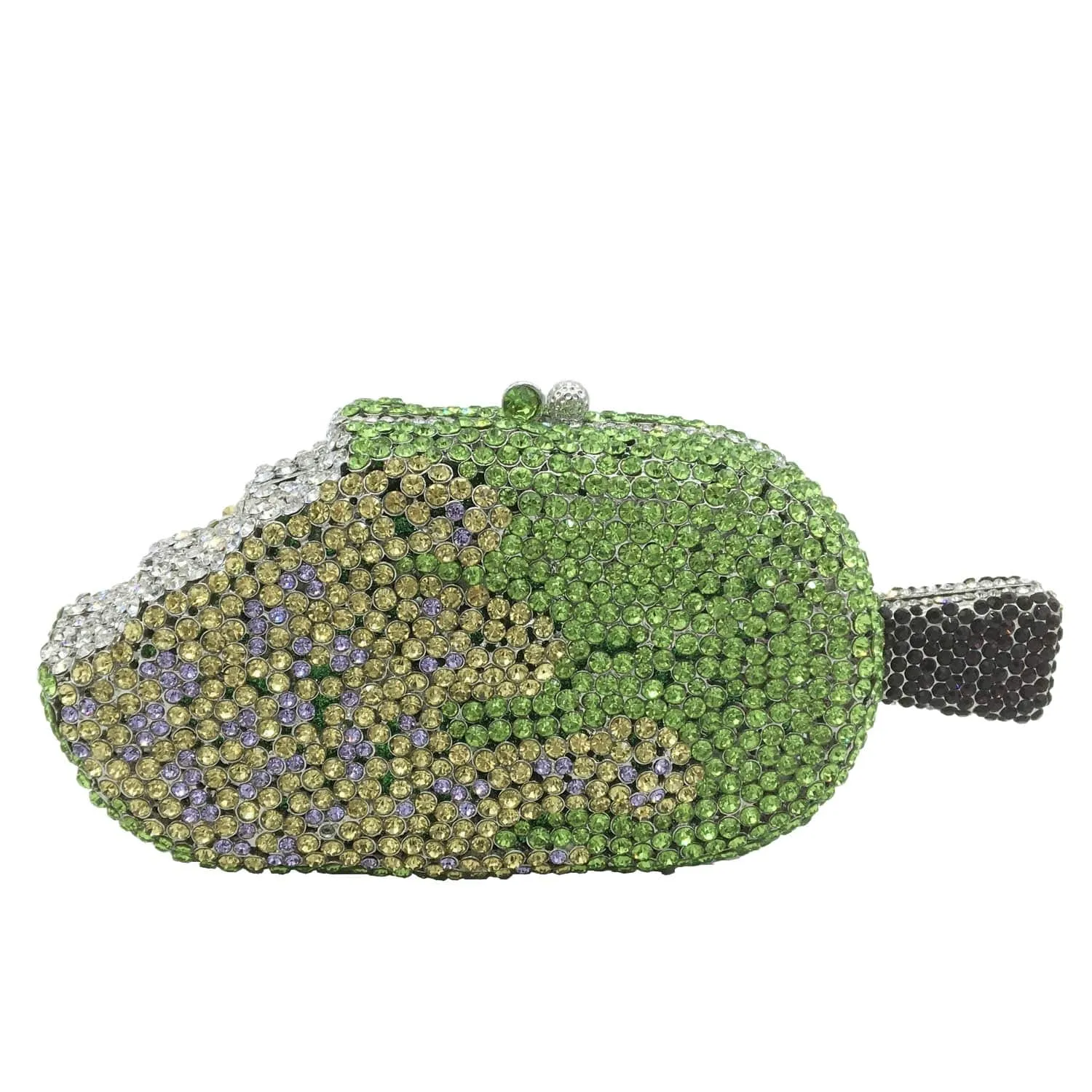 Ice-Cream Rhinestone Mini Clutch