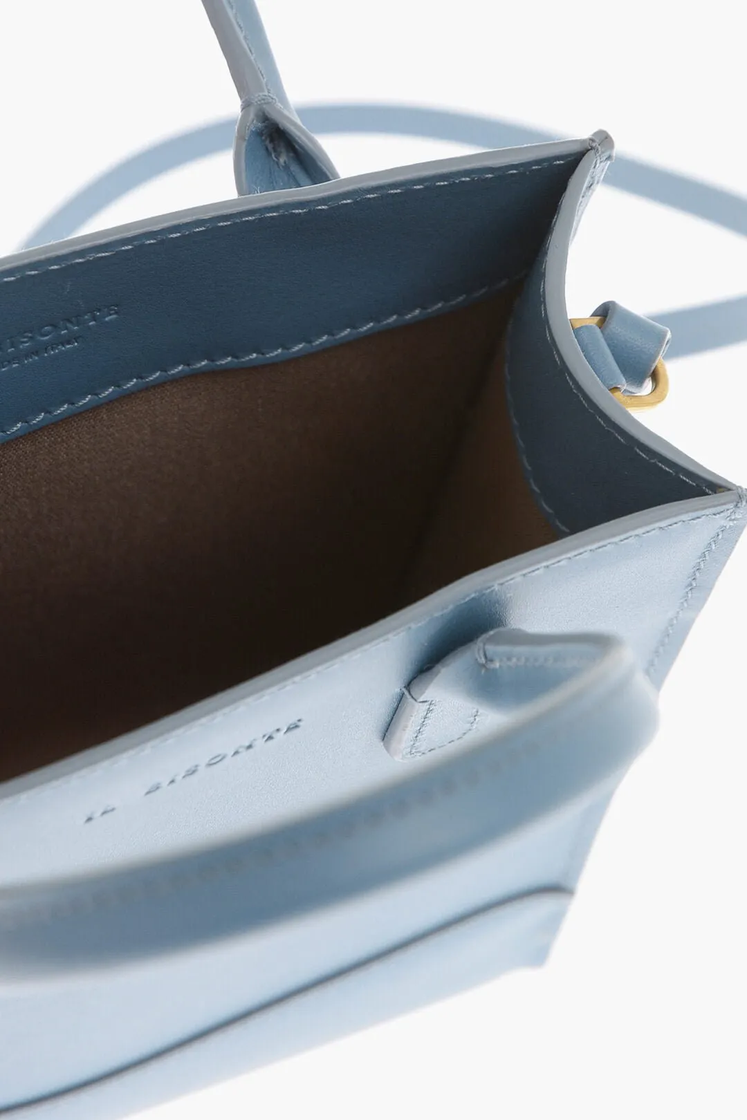 Il Bisonte Leather SOLE Mini Bag with Shoulder Strap