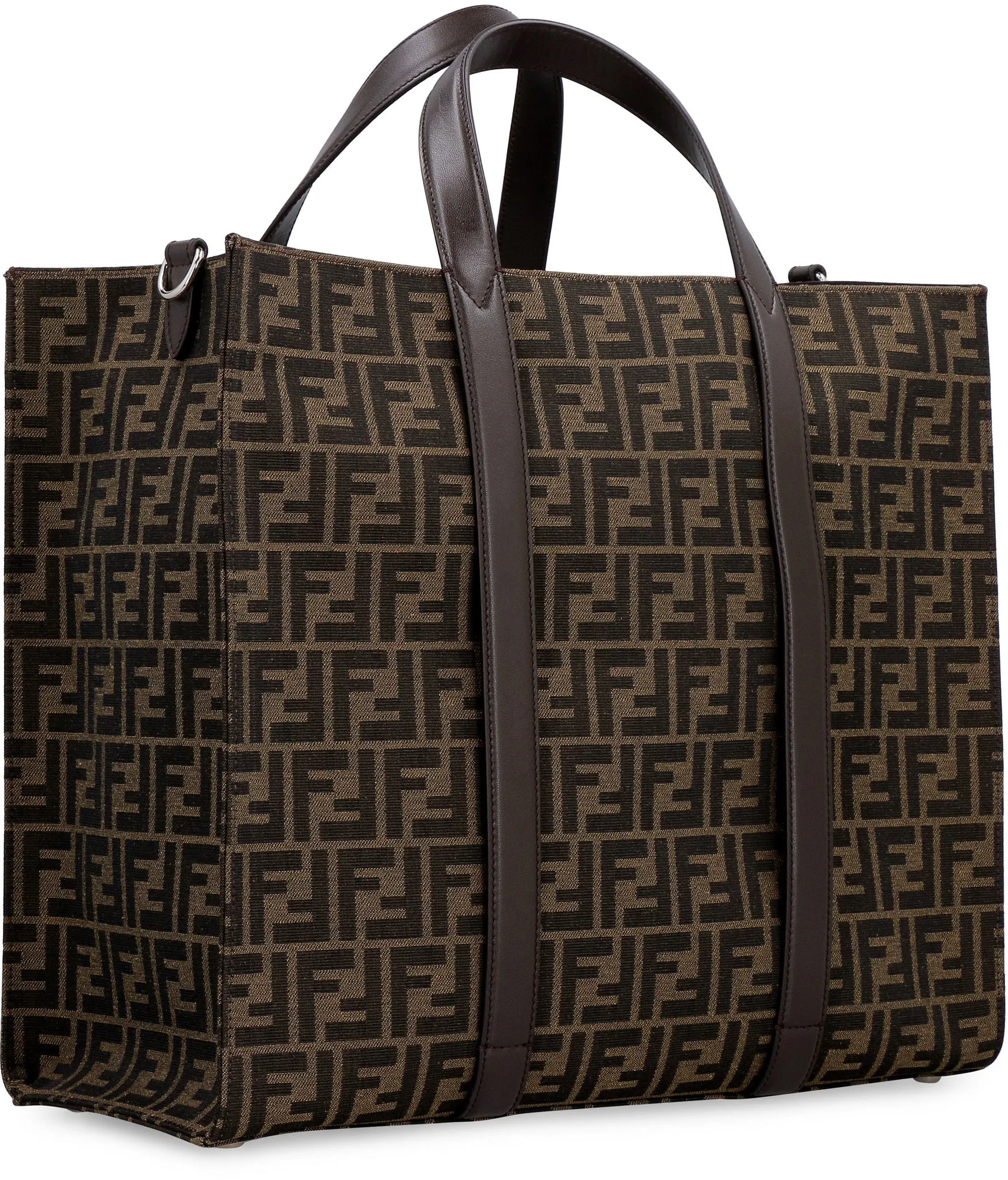 JACQUARD FABRIC TOTE